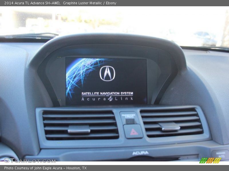 Graphite Luster Metallic / Ebony 2014 Acura TL Advance SH-AWD