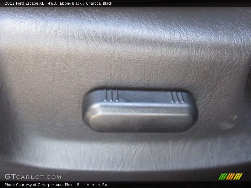 Ebony Black / Charcoal Black 2012 Ford Escape XLT 4WD