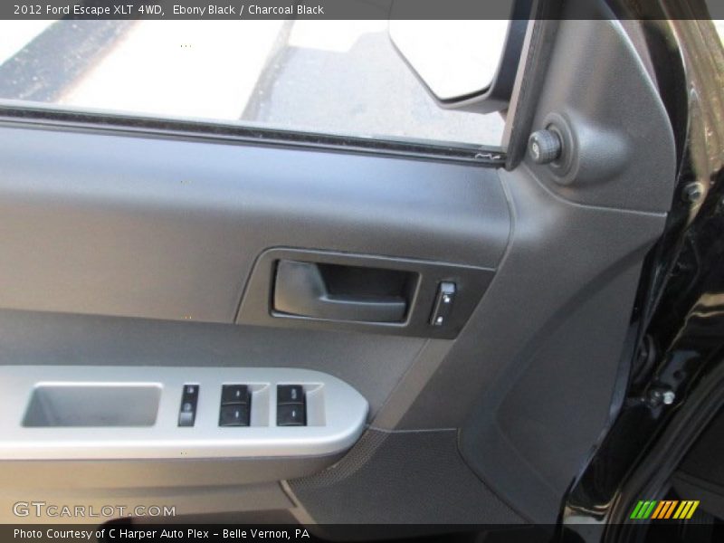 Ebony Black / Charcoal Black 2012 Ford Escape XLT 4WD