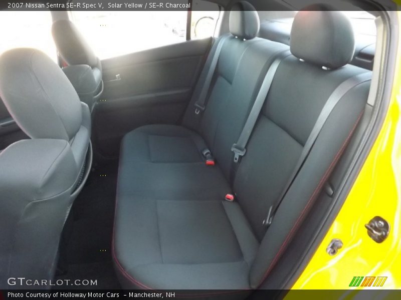 Solar Yellow / SE-R Charcoal 2007 Nissan Sentra SE-R Spec V