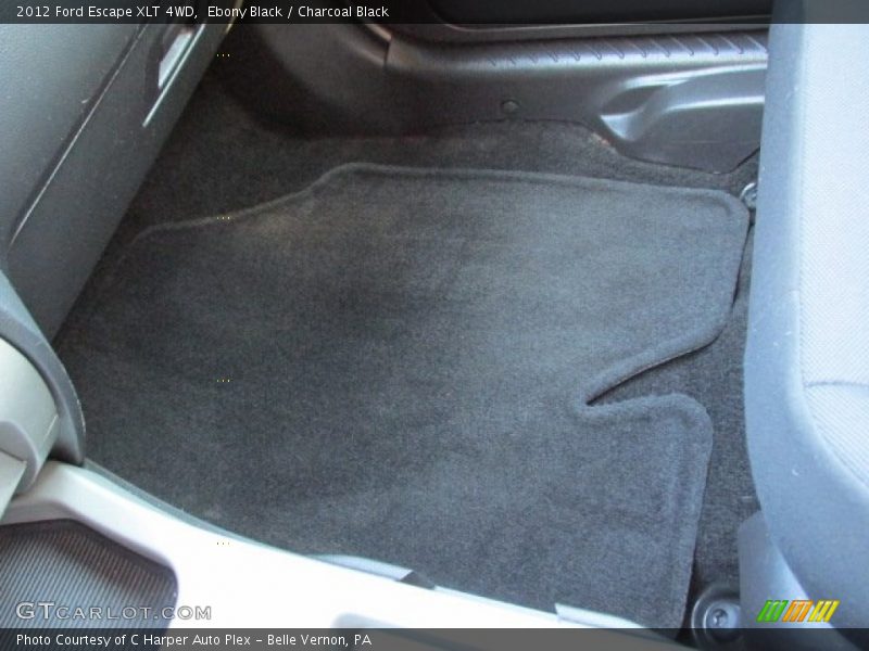 Ebony Black / Charcoal Black 2012 Ford Escape XLT 4WD
