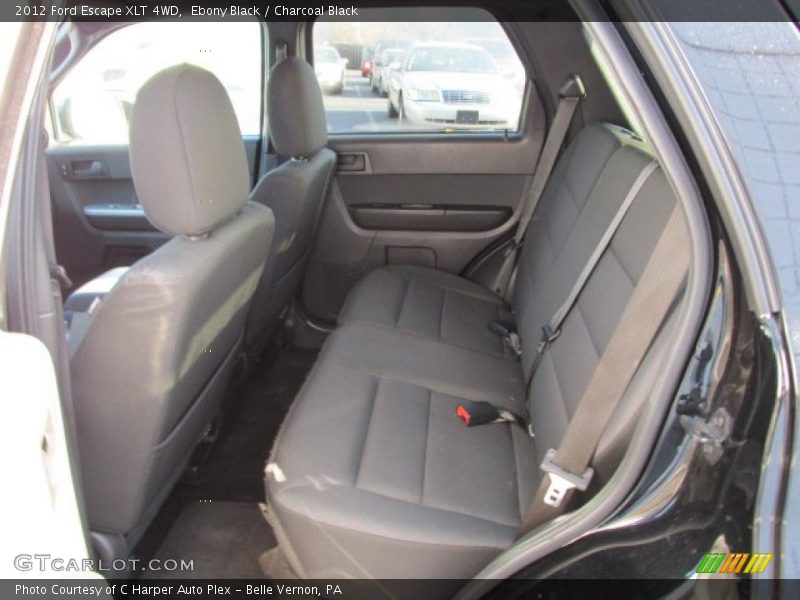 Ebony Black / Charcoal Black 2012 Ford Escape XLT 4WD