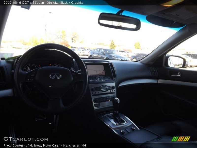 Obsidian Black / Graphite 2010 Infiniti G 37 x S Sedan