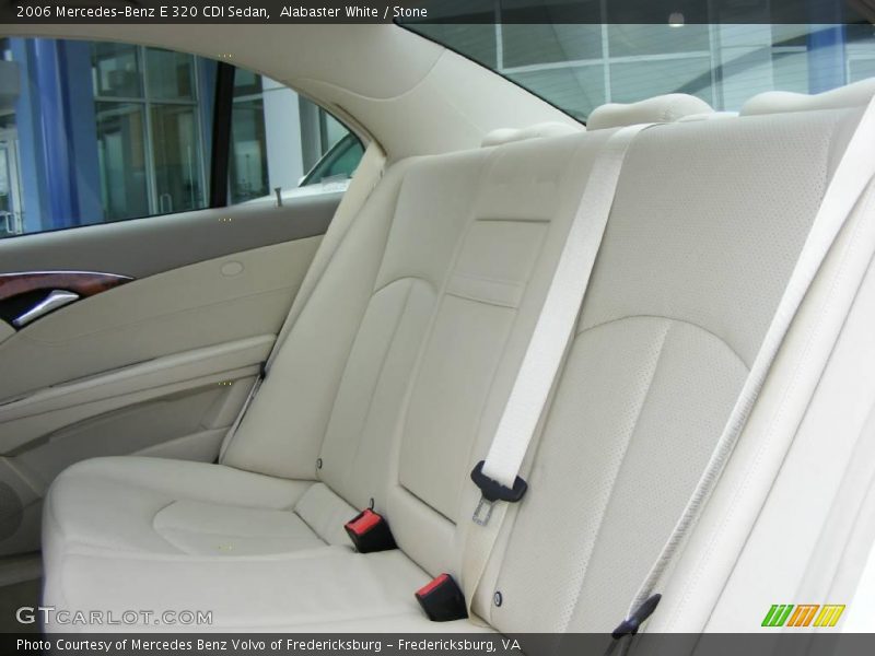 Alabaster White / Stone 2006 Mercedes-Benz E 320 CDI Sedan