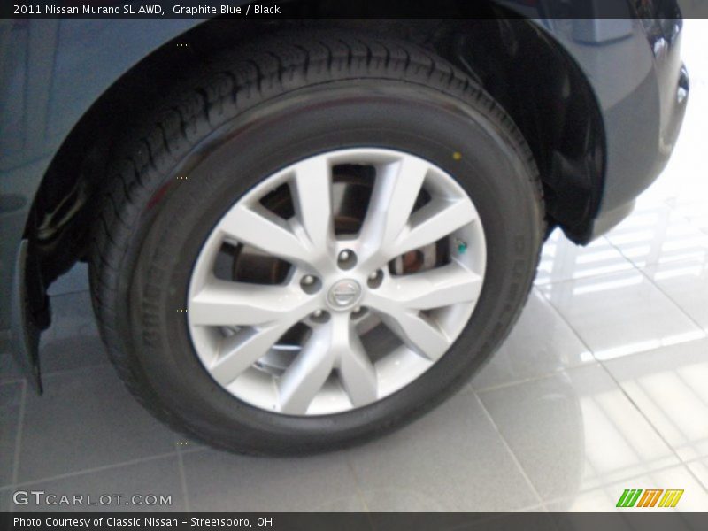 Graphite Blue / Black 2011 Nissan Murano SL AWD