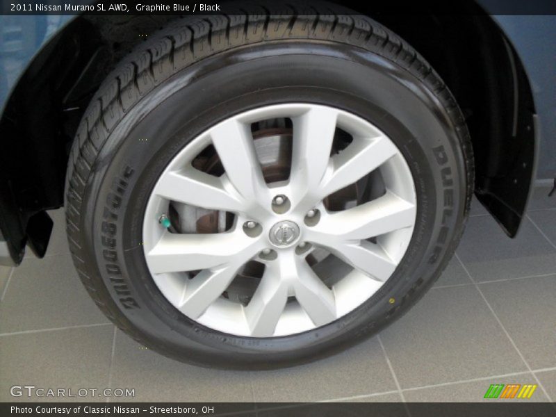 Graphite Blue / Black 2011 Nissan Murano SL AWD