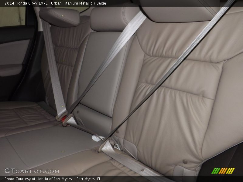 Urban Titanium Metallic / Beige 2014 Honda CR-V EX-L