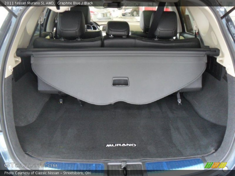 Graphite Blue / Black 2011 Nissan Murano SL AWD