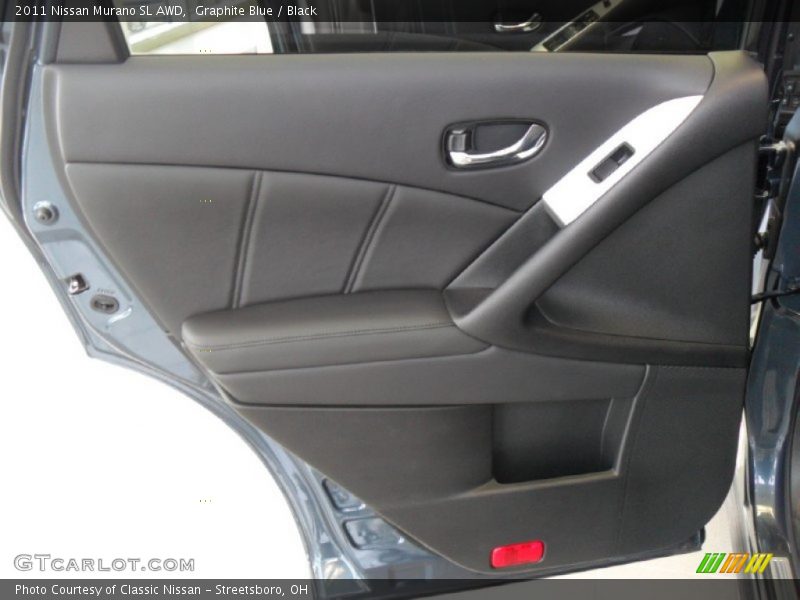 Graphite Blue / Black 2011 Nissan Murano SL AWD