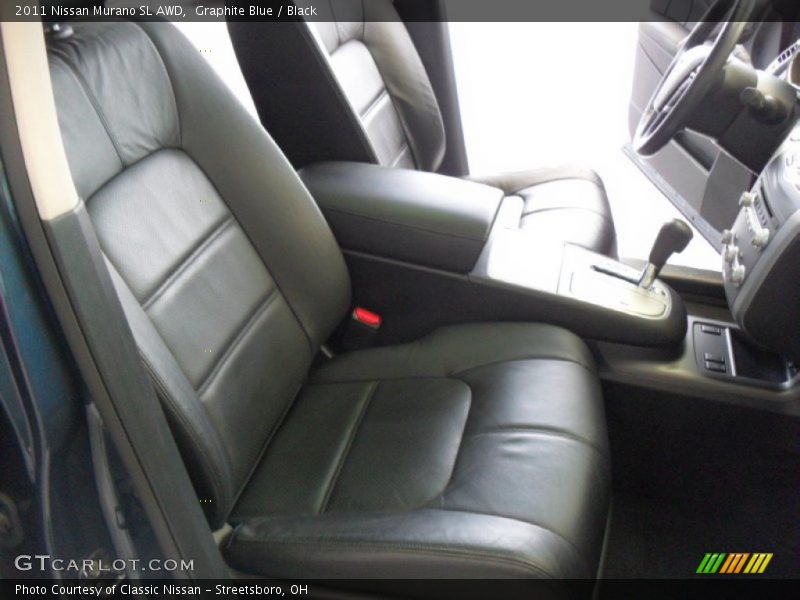 Graphite Blue / Black 2011 Nissan Murano SL AWD