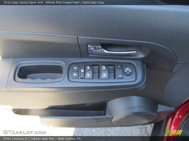 Inferno Red Crystal Pearl / Dark Slate Gray 2010 Jeep Liberty Sport 4x4