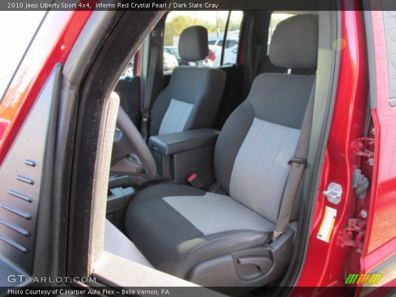 Inferno Red Crystal Pearl / Dark Slate Gray 2010 Jeep Liberty Sport 4x4