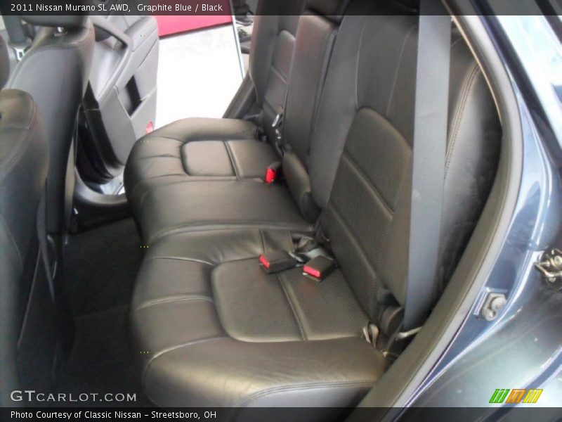 Graphite Blue / Black 2011 Nissan Murano SL AWD