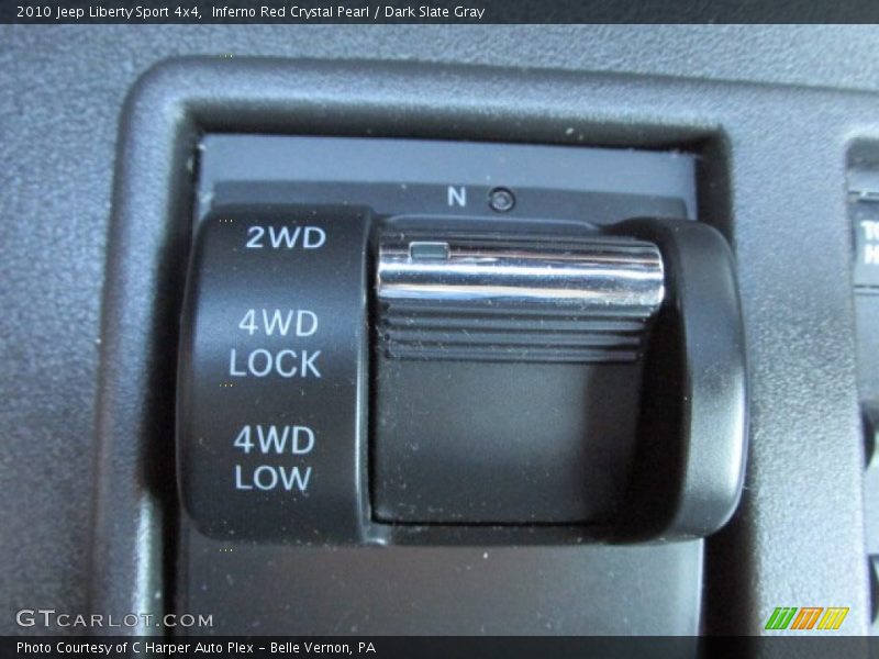 Inferno Red Crystal Pearl / Dark Slate Gray 2010 Jeep Liberty Sport 4x4