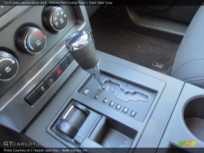 Inferno Red Crystal Pearl / Dark Slate Gray 2010 Jeep Liberty Sport 4x4
