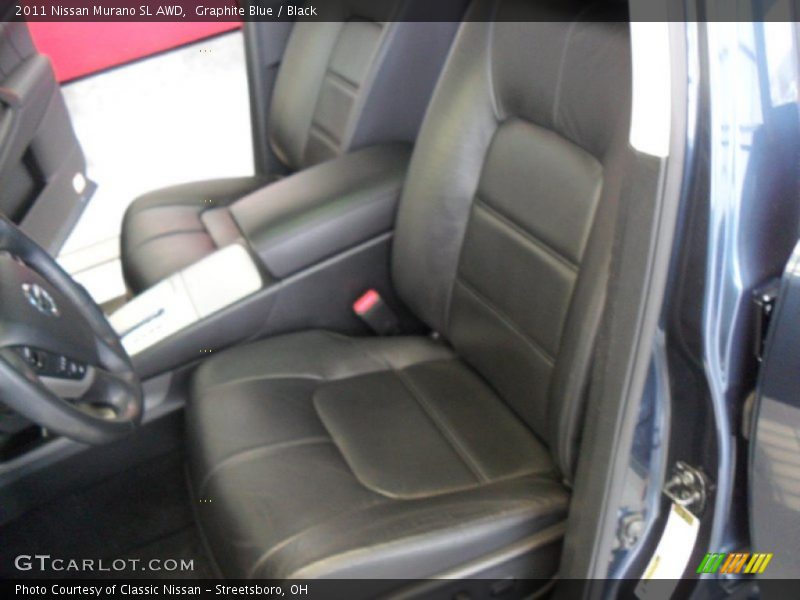 Graphite Blue / Black 2011 Nissan Murano SL AWD