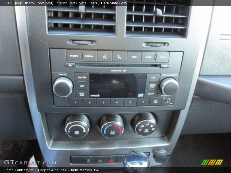 Inferno Red Crystal Pearl / Dark Slate Gray 2010 Jeep Liberty Sport 4x4