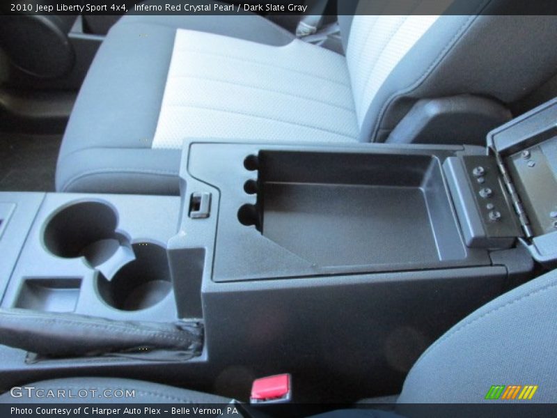 Inferno Red Crystal Pearl / Dark Slate Gray 2010 Jeep Liberty Sport 4x4