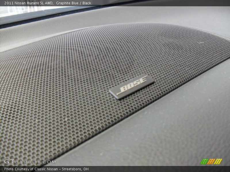 Graphite Blue / Black 2011 Nissan Murano SL AWD