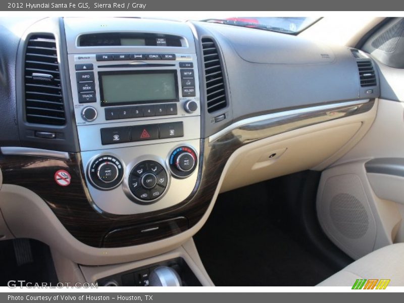 Sierra Red / Gray 2012 Hyundai Santa Fe GLS
