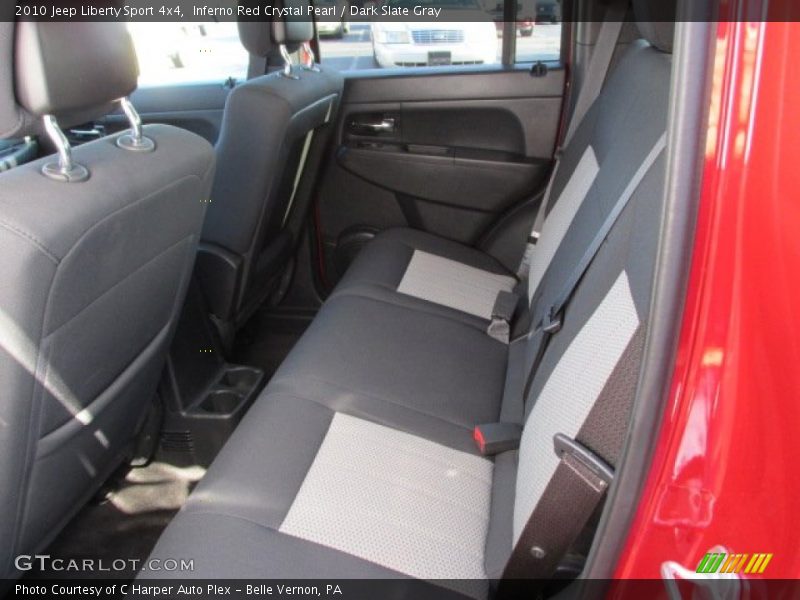 Inferno Red Crystal Pearl / Dark Slate Gray 2010 Jeep Liberty Sport 4x4