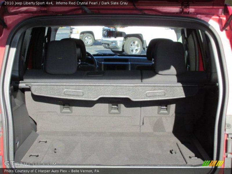 Inferno Red Crystal Pearl / Dark Slate Gray 2010 Jeep Liberty Sport 4x4