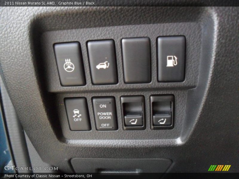 Graphite Blue / Black 2011 Nissan Murano SL AWD