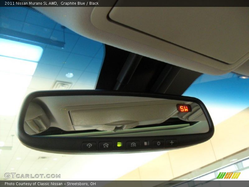 Graphite Blue / Black 2011 Nissan Murano SL AWD