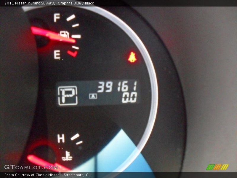 Graphite Blue / Black 2011 Nissan Murano SL AWD