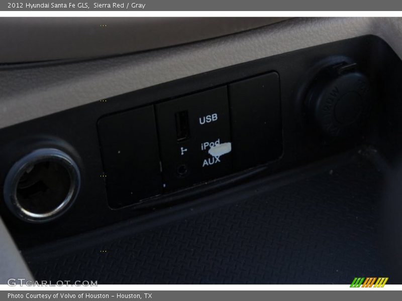 Sierra Red / Gray 2012 Hyundai Santa Fe GLS