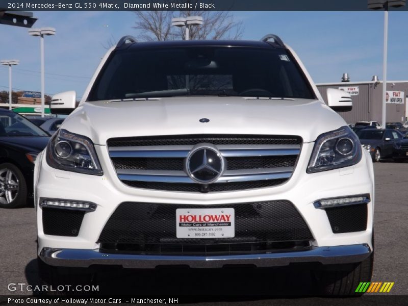 Diamond White Metallic / Black 2014 Mercedes-Benz GL 550 4Matic
