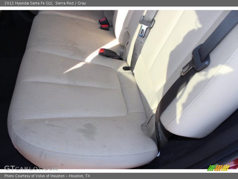 Sierra Red / Gray 2012 Hyundai Santa Fe GLS