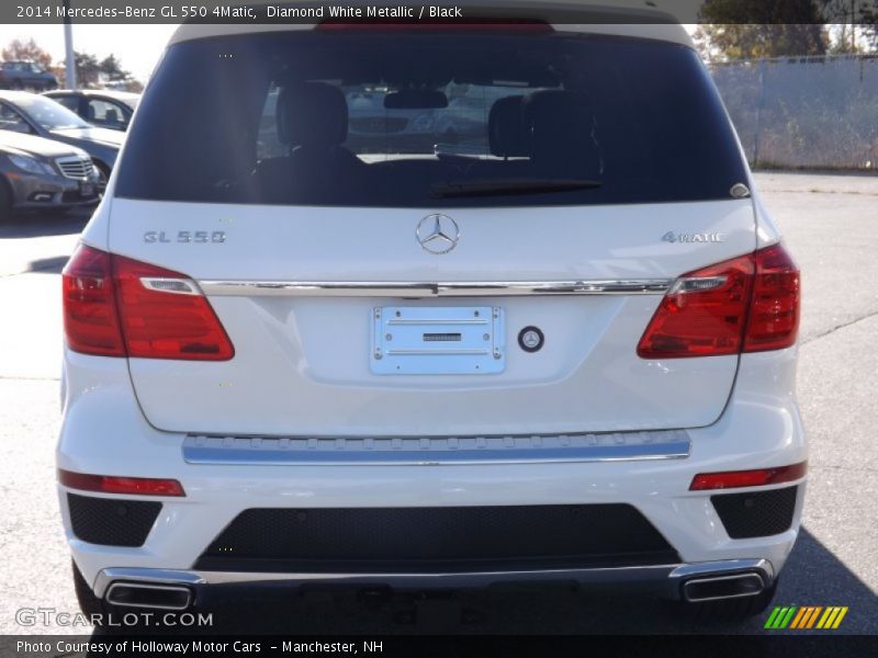 Diamond White Metallic / Black 2014 Mercedes-Benz GL 550 4Matic