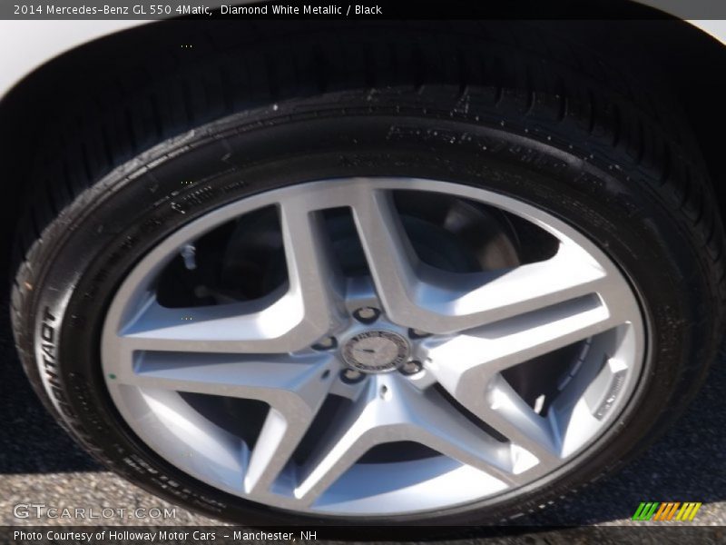 Diamond White Metallic / Black 2014 Mercedes-Benz GL 550 4Matic
