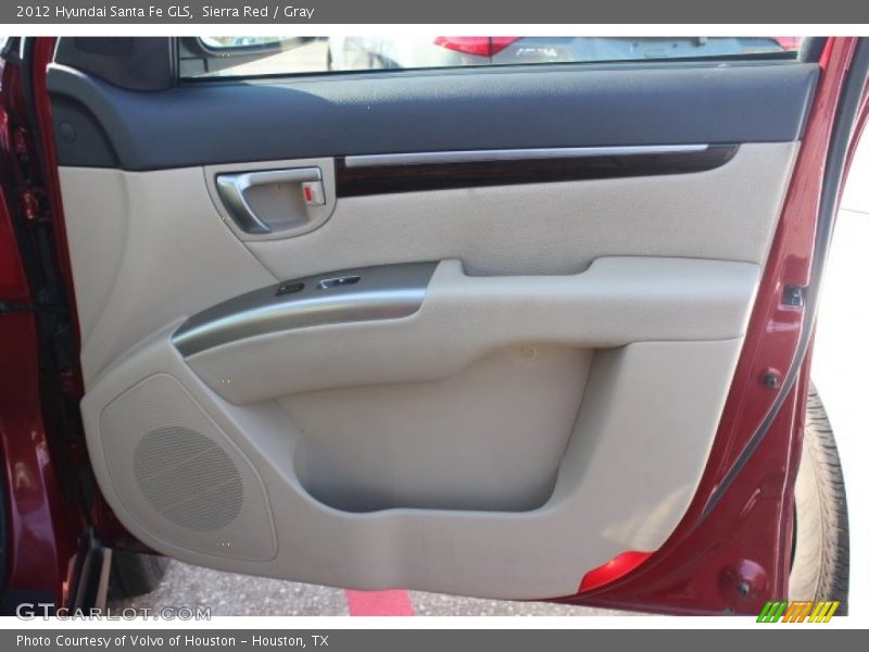Sierra Red / Gray 2012 Hyundai Santa Fe GLS