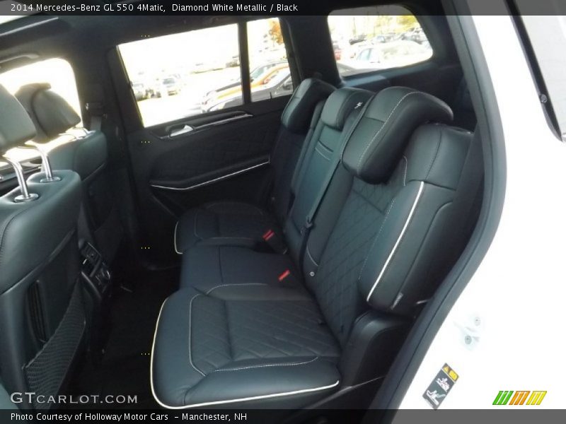 Diamond White Metallic / Black 2014 Mercedes-Benz GL 550 4Matic
