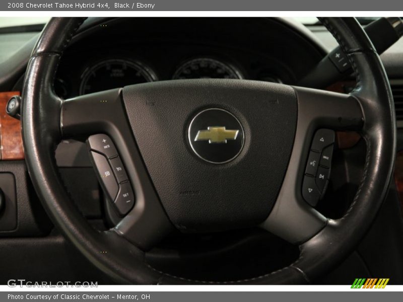 Black / Ebony 2008 Chevrolet Tahoe Hybrid 4x4