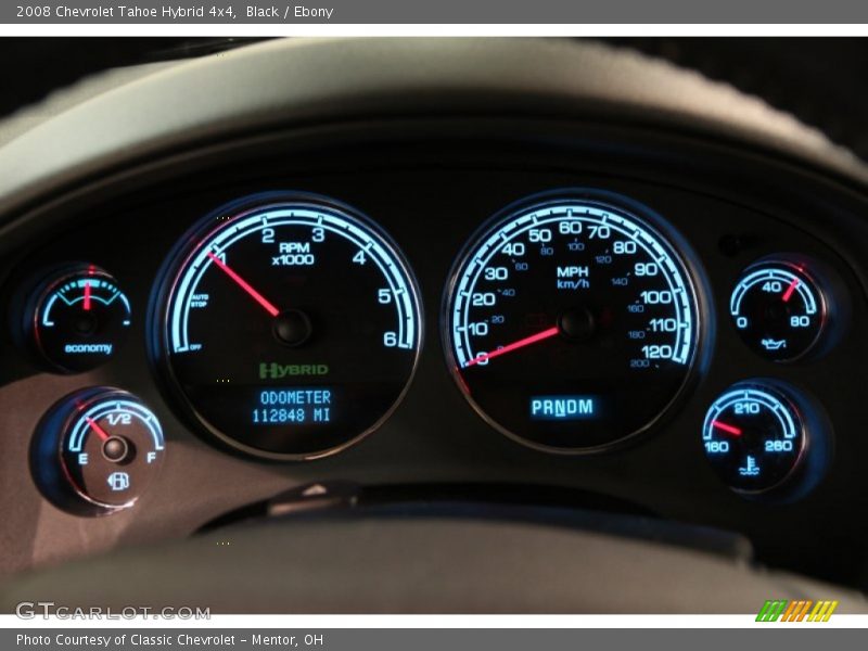 Black / Ebony 2008 Chevrolet Tahoe Hybrid 4x4