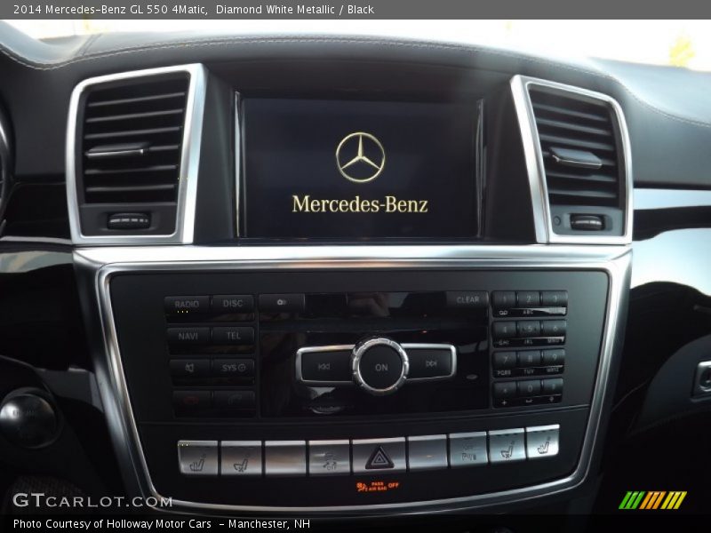 Diamond White Metallic / Black 2014 Mercedes-Benz GL 550 4Matic