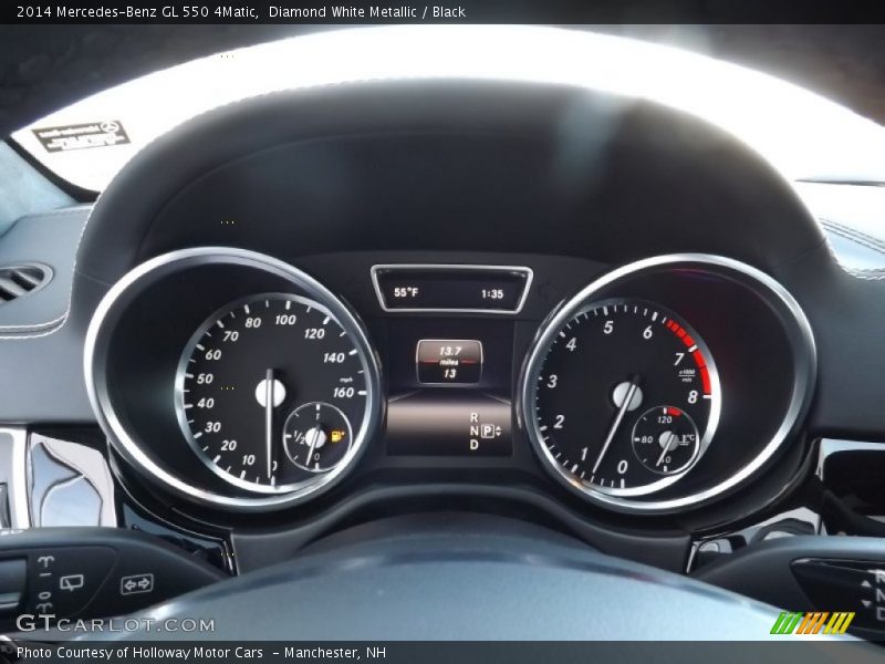  2014 GL 550 4Matic 550 4Matic Gauges