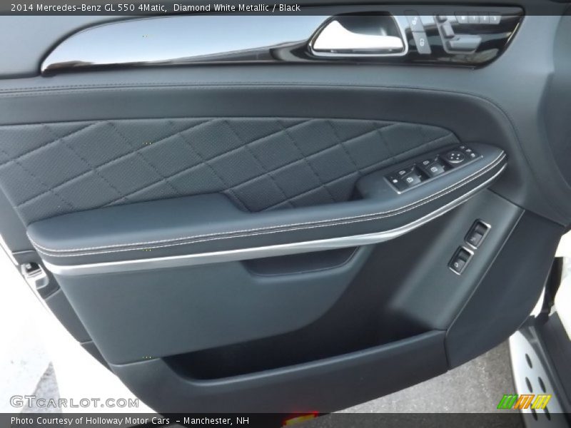 Diamond White Metallic / Black 2014 Mercedes-Benz GL 550 4Matic