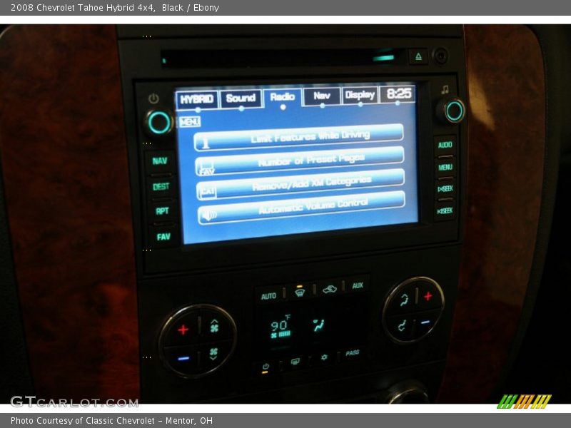 Black / Ebony 2008 Chevrolet Tahoe Hybrid 4x4
