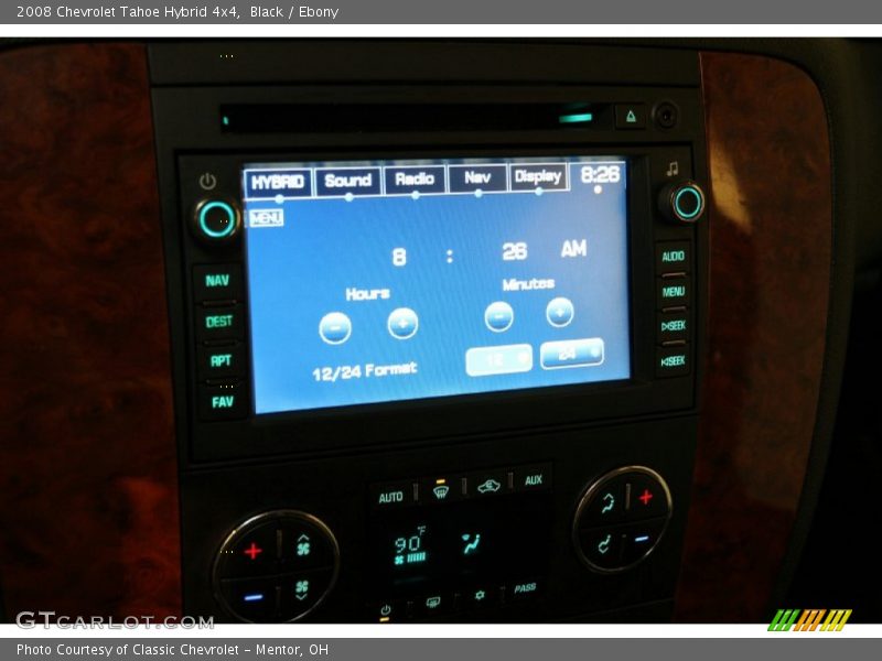 Black / Ebony 2008 Chevrolet Tahoe Hybrid 4x4