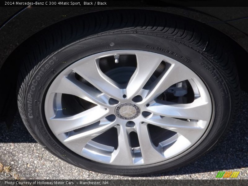 Black / Black 2014 Mercedes-Benz C 300 4Matic Sport