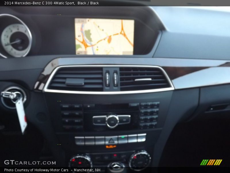 Black / Black 2014 Mercedes-Benz C 300 4Matic Sport