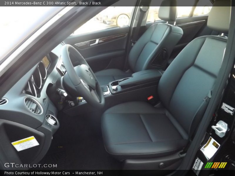 Black / Black 2014 Mercedes-Benz C 300 4Matic Sport