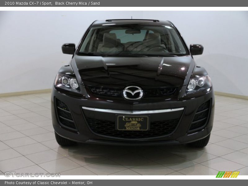 Black Cherry Mica / Sand 2010 Mazda CX-7 i Sport
