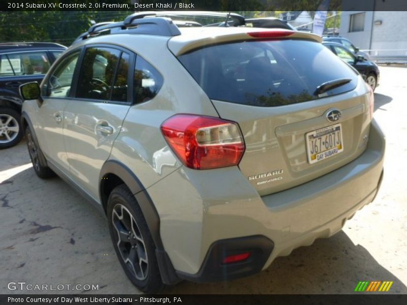 Desert Khaki / Black 2014 Subaru XV Crosstrek 2.0i Premium