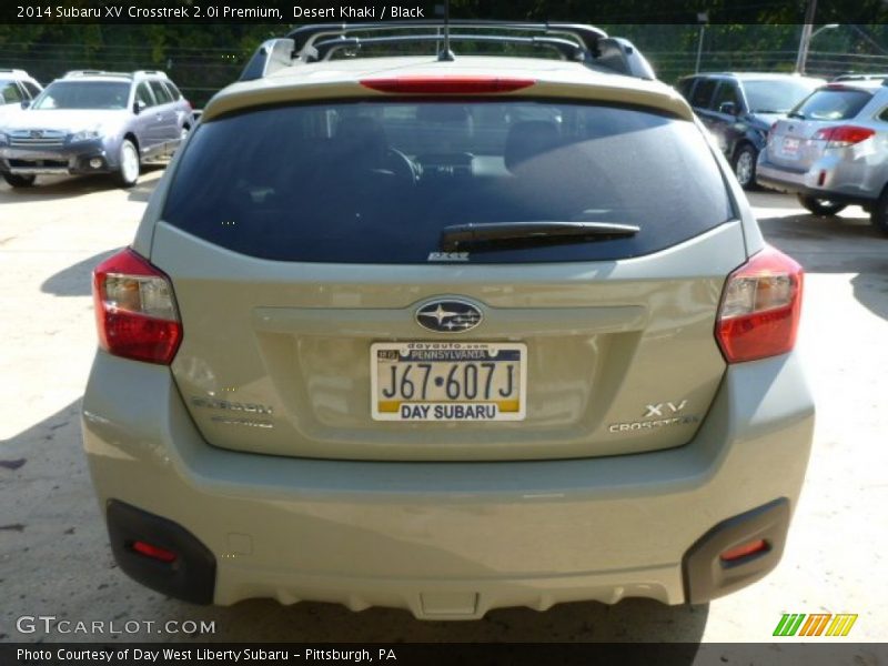 Desert Khaki / Black 2014 Subaru XV Crosstrek 2.0i Premium