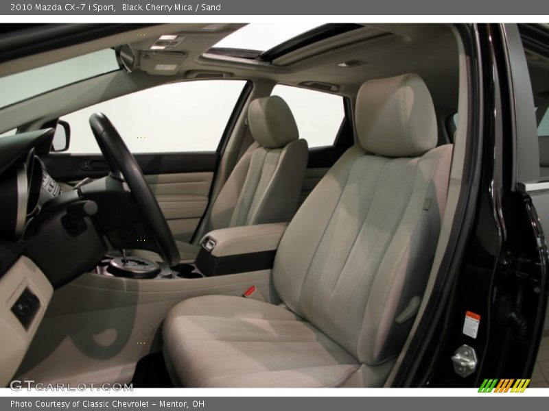 Black Cherry Mica / Sand 2010 Mazda CX-7 i Sport